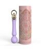 Вібромасажер із підігрівом Zalo Sweet Magic - Confidence Wand Fantasy Violet