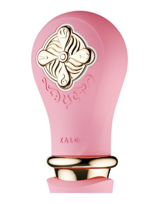Пульсатор із підігрівом Zalo Sweet Magic - Desire Fairy Pink, турбо режим Пульсатор із підігрівом Zalo Sweet Magic - Desire Fairy Pink, турбо режим