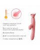 Вібратор з підігрівом та вакуумною стимуляцією клітора Zalo - ROSE Vibrator Strawberry Pink Вібратор з підігрівом та вакуумною стимуляцією клітора Zalo - ROSE Vibrator Strawberry Pink