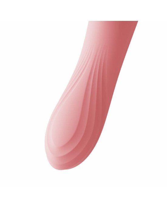 Вібратор з підігрівом та вакуумною стимуляцією клітора Zalo - ROSE Vibrator Strawberry Pink Вібратор з підігрівом та вакуумною стимуляцією клітора Zalo - ROSE Vibrator Strawberry Pink