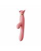 Вібратор з підігрівом та вакуумною стимуляцією клітора Zalo - ROSE Vibrator Strawberry Pink Вібратор з підігрівом та вакуумною стимуляцією клітора Zalo - ROSE Vibrator Strawberry Pink