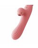 Вібратор з підігрівом та вакуумною стимуляцією клітора Zalo - ROSE Vibrator Strawberry Pink Вібратор з підігрівом та вакуумною стимуляцією клітора Zalo - ROSE Vibrator Strawberry Pink