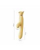 Вібратор з підігрівом та вакуумною стимуляцією клітора Zalo - ROSE Vibrator Lemon Yellow Вібратор з підігрівом та вакуумною стимуляцією клітора Zalo - ROSE Vibrator Lemon Yellow
