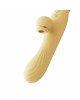 Вібратор з підігрівом та вакуумною стимуляцією клітора Zalo - ROSE Vibrator Lemon Yellow Вібратор з підігрівом та вакуумною стимуляцією клітора Zalo - ROSE Vibrator Lemon Yellow