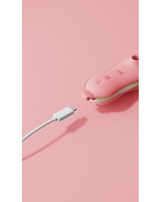 Набір 2в1 Zalo — UNICORN Pink, віброяйце + вакуумний стимулятор Набір 2в1 Zalo — UNICORN Pink, віброяйце + вакуумний стимулятор