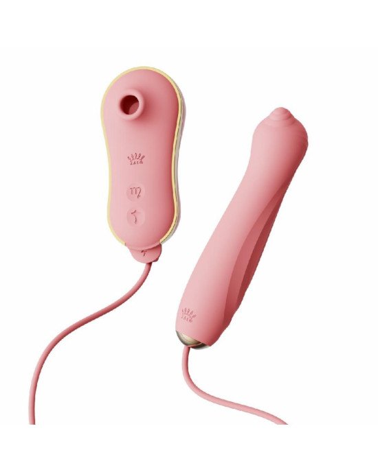 Набір 3в1 Zalo — UNICORN Set Pink, віброяйце, пульсатор, вакуумний стимулятор Набір 3в1 Zalo — UNICORN Set Pink, віброяйце, пульсатор, вакуумний стимулятор