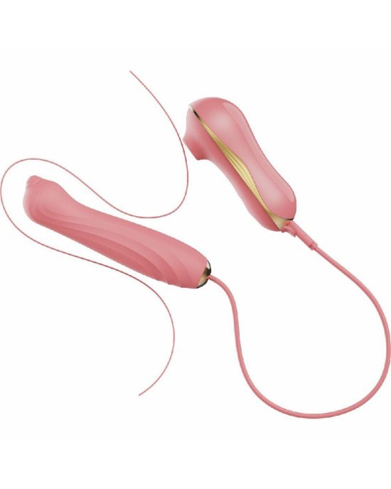 Набір 3в1 Zalo — UNICORN Set Pink, віброяйце, пульсатор, вакуумний стимулятор Набір 3в1 Zalo — UNICORN Set Pink, віброяйце, пульсатор, вакуумний стимулятор