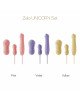 Набір 3в1 Zalo — UNICORN Set Violet, віброяйце, пульсатор, вакуумний стимулятор