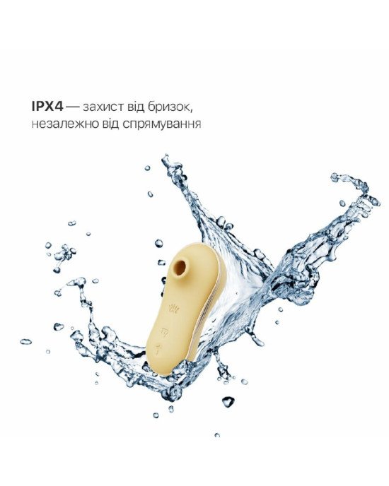 Набір 3в1 Zalo — UNICORN Set Yellow, віброяйце, пульсатор, вакуумний стимулятор Набір 3в1 Zalo — UNICORN Set Yellow, віброяйце, пульсатор, вакуумний стимулятор
