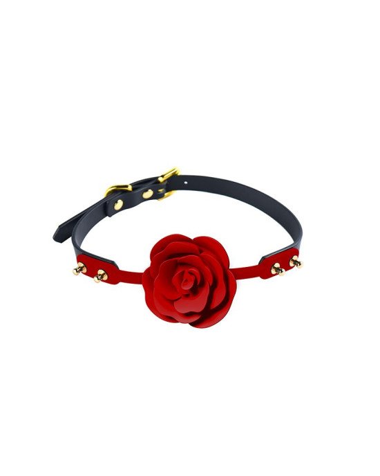 Розкішний кляп у вигляді троянди Zalo - Rose Ball Gag, подвійне використання Розкішний кляп у вигляді троянди Zalo - Rose Ball Gag, подвійне використання