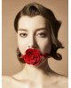 Розкішний кляп у вигляді троянди Zalo - Rose Ball Gag, подвійне використання Розкішний кляп у вигляді троянди Zalo - Rose Ball Gag, подвійне використання