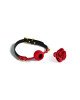 Розкішний кляп у вигляді троянди Zalo - Rose Ball Gag, подвійне використання Розкішний кляп у вигляді троянди Zalo - Rose Ball Gag, подвійне використання