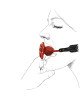 Розкішний кляп у вигляді троянди Zalo - Rose Ball Gag, подвійне використання Розкішний кляп у вигляді троянди Zalo - Rose Ball Gag, подвійне використання