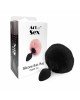 Силіконова анальна пробка М Art of Sex - Silicone Bunny Tails Butt plug, колір Чорний, діаметр 3,5 с Силіконова анальна пробка М Art of Sex - Silicone Bunny Tails Butt plug, колір Чорний, діаметр 3,5 с
