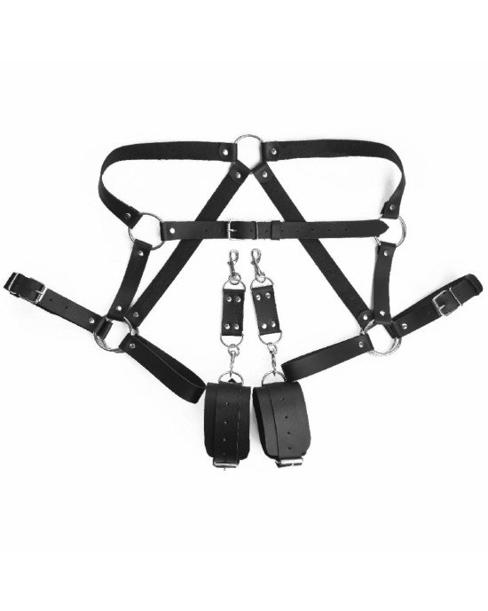 Бондажний набір Art of Sex - Bondage set Anasteisha, чорний, XS-M Бондажний набір Art of Sex - Bondage set Anasteisha, чорний, XS-M