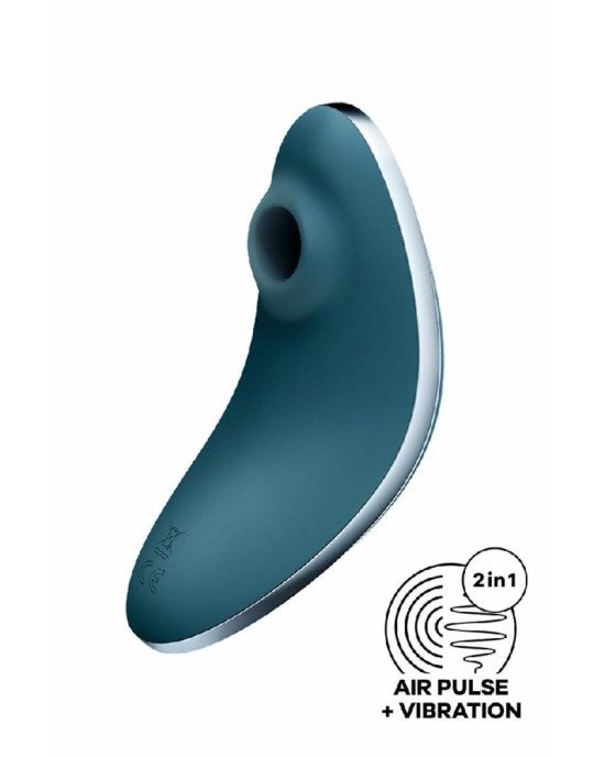 Вакуумний вібратор Satisfyer Vulva Lover 1 Blue Вакуумний вібратор Satisfyer Vulva Lover 1 Blue
