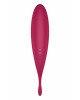 Смарт-вібратор для клітора з вакуумною стимуляцією Satisfyer Twirling Pro+ dark red Смарт-вібратор для клітора з вакуумною стимуляцією Satisfyer Twirling Pro+ dark red