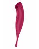 Смарт-вібратор для клітора з вакуумною стимуляцією Satisfyer Twirling Pro+ dark red Смарт-вібратор для клітора з вакуумною стимуляцією Satisfyer Twirling Pro+ dark red