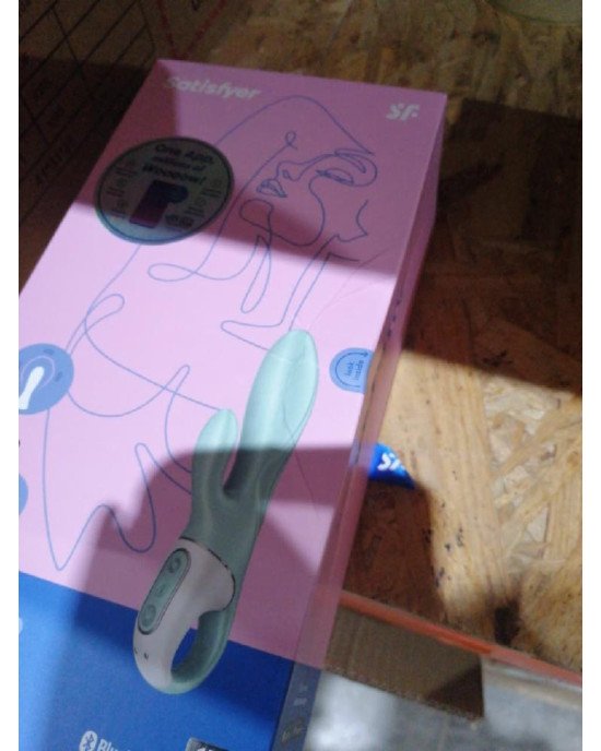 Смарт вібратор-кролик Satisfyer Air Pump Bunny 5+ (м'яте паковання!!!)