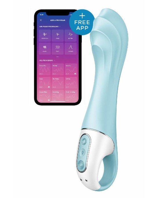 Смарт-вібратор точки G Satisfyer Air Pump Vibrator 5+, надувається Смарт-вібратор точки G Satisfyer Air Pump Vibrator 5+, надувається