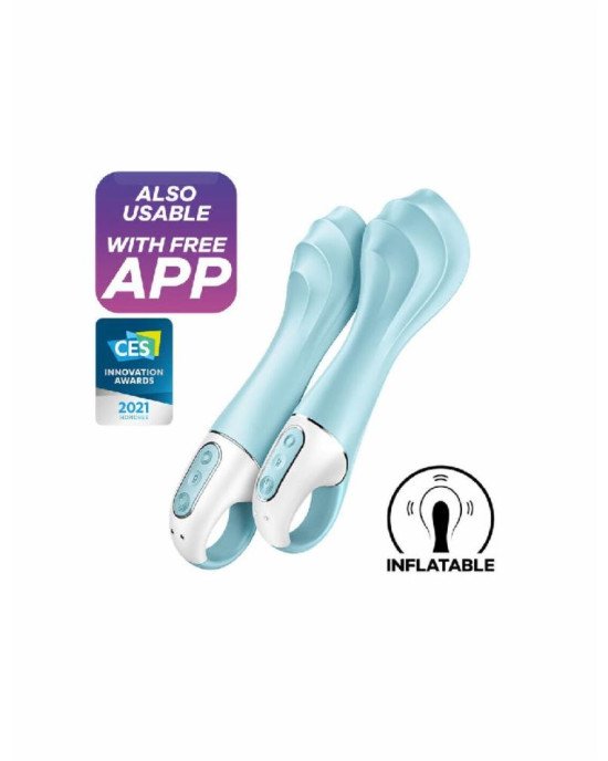 Смарт-вібратор точки G Satisfyer Air Pump Vibrator 5+, надувається Смарт-вібратор точки G Satisfyer Air Pump Vibrator 5+, надувається