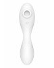 Вакуумний смарт-стимулятор із вібрацією Satisfyer Curvy Trinity 5 (White), керування зі смартфона Вакуумний смарт-стимулятор із вібрацією Satisfyer Curvy Trinity 5 (White), керування зі смартфона