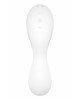 Вакуумний смарт-стимулятор із вібрацією Satisfyer Curvy Trinity 5 (White), керування зі смартфона Вакуумний смарт-стимулятор із вібрацією Satisfyer Curvy Trinity 5 (White), керування зі смартфона