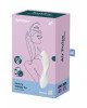 Вакуумний смарт-стимулятор із вібрацією Satisfyer Curvy Trinity 5 (White), керування зі смартфона Вакуумний смарт-стимулятор із вібрацією Satisfyer Curvy Trinity 5 (White), керування зі смартфона