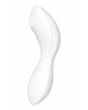 Вакуумний смарт-стимулятор із вібрацією Satisfyer Curvy Trinity 5 (White), керування зі смартфона Вакуумний смарт-стимулятор із вібрацією Satisfyer Curvy Trinity 5 (White), керування зі смартфона