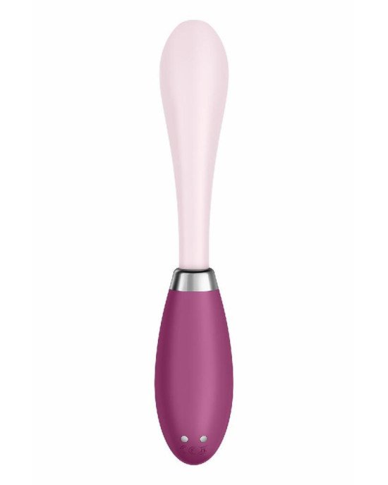 Вібратор Satisfyer G-Spot Flex 3 Red, гнучкий стовбур із фіксацією положення