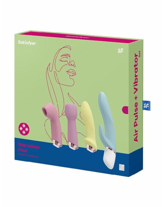 Подарунковий набір секс-іграшок Satisfyer Marvelous Four