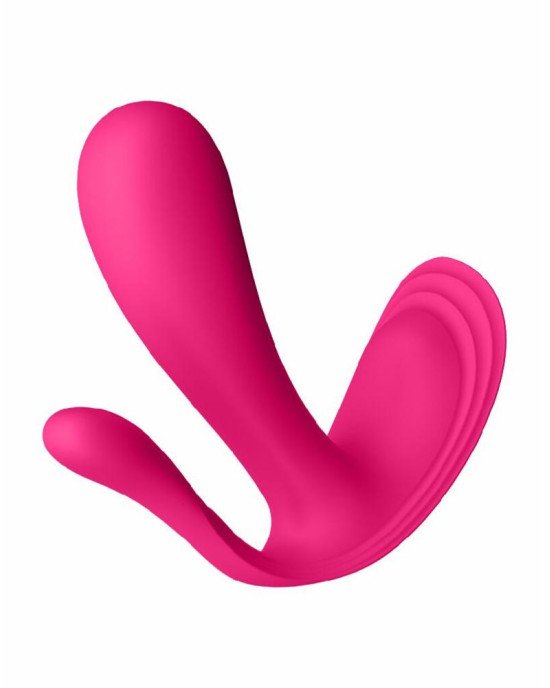 Подвійний смартвібратор у трусики Satisfyer Top Secret+ Pink Подвійний смартвібратор у трусики Satisfyer Top Secret+ Pink