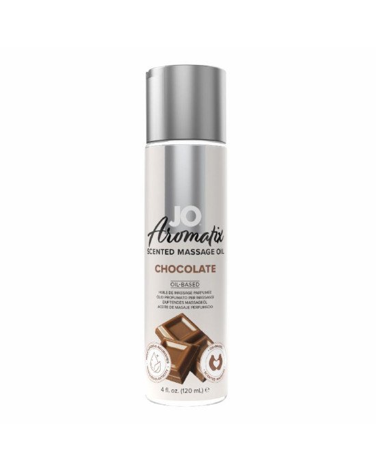 Натуральна масажна олія System JO Aromatix — Massage Oil — Chocolate 120 мл Натуральна масажна олія System JO Aromatix — Massage Oil — Chocolate 120 мл