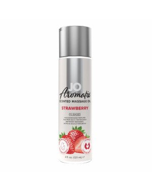 Натуральна масажна олія System JO Aromatix — Massage Oil — Strawberry 120 мл
