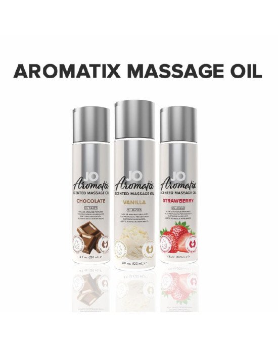 Натуральна масажна олія System JO Aromatix — Massage Oil — Vanilla 120 мл Натуральна масажна олія System JO Aromatix — Massage Oil — Vanilla 120 мл