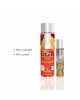 Комплект смакових лубрикантів System JO GWP — Peaches & Cream — Peachy Lips 120 мл & H2O Vanilla 30 Комплект смакових лубрикантів System JO GWP — Peaches & Cream — Peachy Lips 120 мл & H2O Vanilla 30
