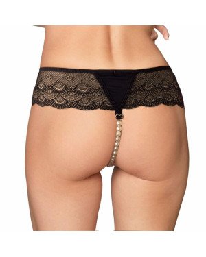 Сексуальні трусики Art of Sex - Lina з перлинами, розмір L-2XL