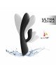 Вібратор-кролик з підігрівом Dorcel FLEXI RABBIT BLACK, гнучкий стовбур Вібратор-кролик з підігрівом Dorcel FLEXI RABBIT BLACK, гнучкий стовбур