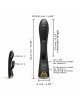 Вібратор-кролик з підігрівом Dorcel FLEXI RABBIT BLACK, гнучкий стовбур Вібратор-кролик з підігрівом Dorcel FLEXI RABBIT BLACK, гнучкий стовбур