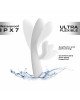 Вібратор-кролик з підігрівом Dorcel FLEXI RABBIT WHITE, гнучкий стовбур Вібратор-кролик з підігрівом Dorcel FLEXI RABBIT WHITE, гнучкий стовбур