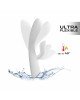Вібратор-кролик з підігрівом Dorcel FLEXI RABBIT WHITE, гнучкий стовбур Вібратор-кролик з підігрівом Dorcel FLEXI RABBIT WHITE, гнучкий стовбур