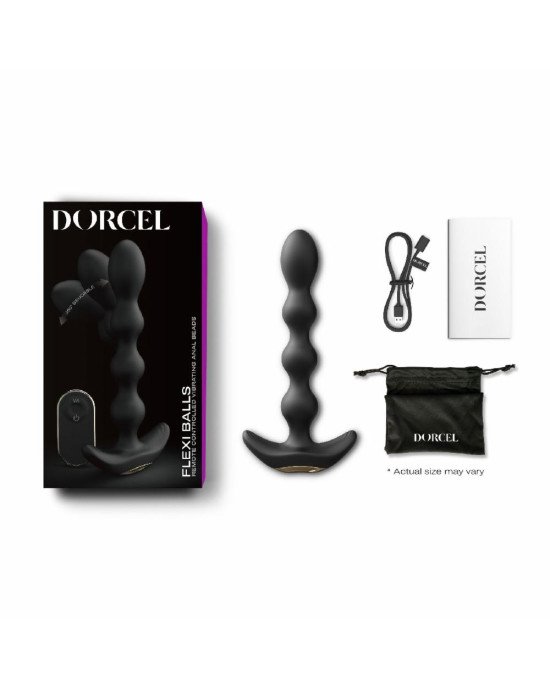 Анальний вібратор-намисто Dorcel FLEXI BALLS, гнучкий стовбур, пульт ДК Анальний вібратор-намисто Dorcel FLEXI BALLS, гнучкий стовбур, пульт ДК