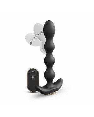 Анальний вібратор-намисто Dorcel FLEXI BALLS, гнучкий стовбур, пульт ДК