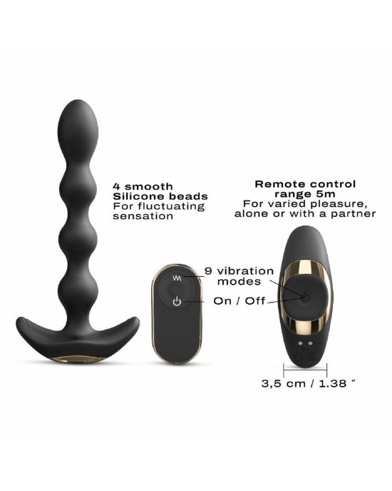 Анальний вібратор-намисто Dorcel FLEXI BALLS, гнучкий стовбур, пульт ДК Анальний вібратор-намисто Dorcel FLEXI BALLS, гнучкий стовбур, пульт ДК