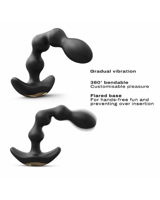 Анальний вібратор-намисто Dorcel FLEXI BALLS, гнучкий стовбур, пульт ДК Анальний вібратор-намисто Dorcel FLEXI BALLS, гнучкий стовбур, пульт ДК