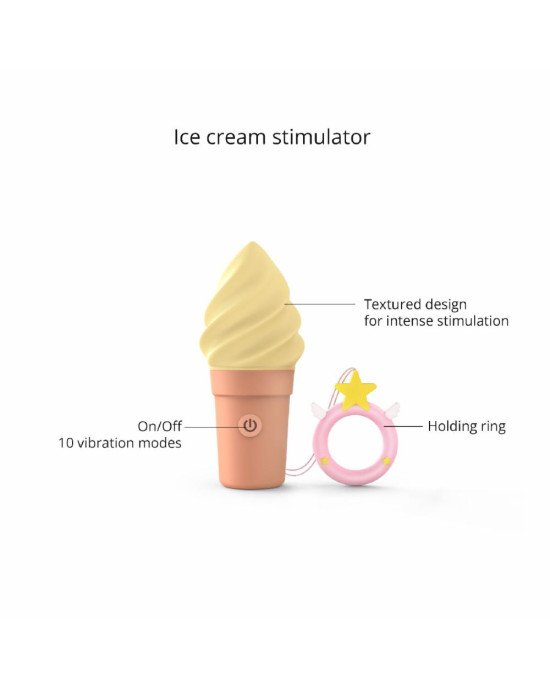 Вібратор-морозиво Love To Love CAND'ICE — VANILLA POP Вібратор-морозиво Love To Love CAND'ICE — VANILLA POP