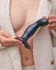 Дилдо Strap-On-Me DILDO PLUG SNAKY METALLIC BLUE, розмір M, діаметр 4 см, ввідна довжина 15,3 см Дилдо Strap-On-Me DILDO PLUG SNAKY METALLIC BLUE, розмір M, діаметр 4 см, ввідна довжина 15,3 см