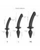 Анальна пробка з дилдо 2в1 Strap-On-Me SWITCH PLUG-IN DILDO Black S, діаметр 3,3/2,9 см Анальна пробка з дилдо 2в1 Strap-On-Me SWITCH PLUG-IN DILDO Black S, діаметр 3,3/2,9 см