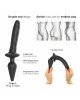 Анальна пробка з дилдо 2в1 Strap-On-Me SWITCH PLUG-IN REALISTIC DILDO Black L, діаметр 4,5/3,4 см Анальна пробка з дилдо 2в1 Strap-On-Me SWITCH PLUG-IN REALISTIC DILDO Black L, діаметр 4,5/3,4 см
