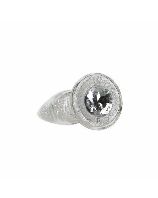 Скляна анальна пробка Pillow Talk Fancy Luxurious Glass Anal Plug, ⌀3,1см, віброкуля в подарунок